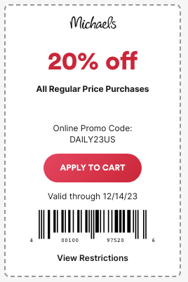 Coupons for Michaels::Appstore for Android